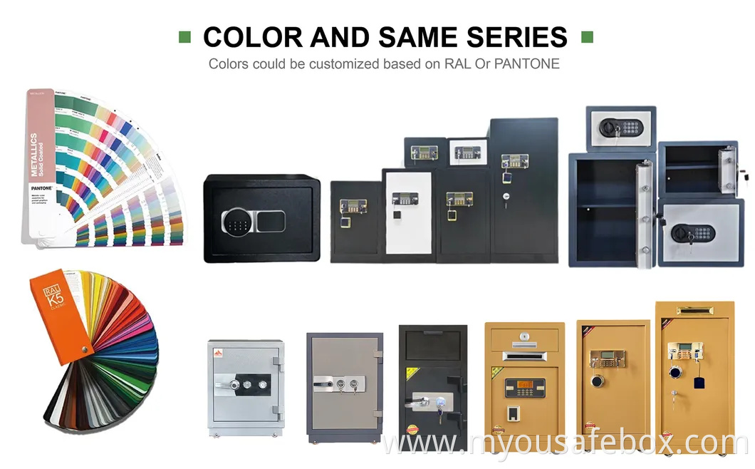 High Security Fire Safe Box Customized Fireproof Safes